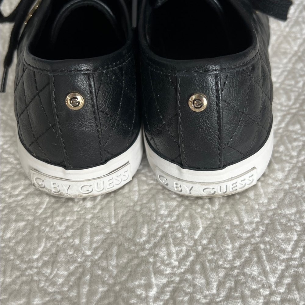 Guess Black Quilted Women's Sneakers- size  7 - Picture 2 of 6